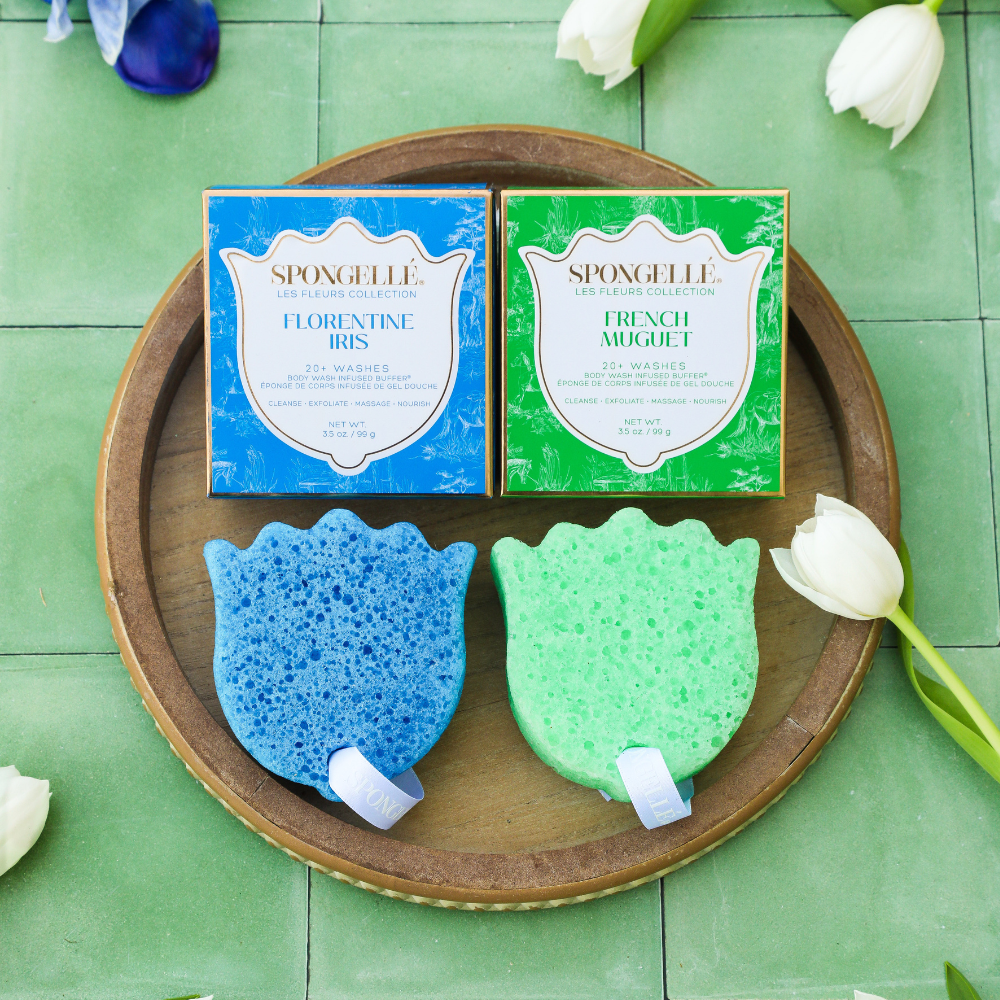 Florentine Iris & French Muguet Body Buffer SetBody Wash Infused BufferTorqelo.com