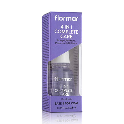 Flormar 4-in-1 Complete Care Nail Treatment Base 11 ml by Beauty Care Bag