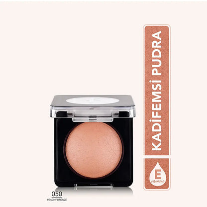 Flormar Baked Blush-On Radiant Shimmer Blush 050 Peachy BronzeMakeupTorqelo.com