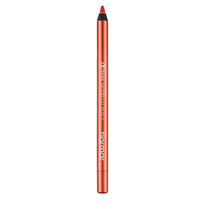 Flormar Gel Extreme Tattoo Pen 08 Orange Pop Gel Eyeliner by Beauty Care Bag