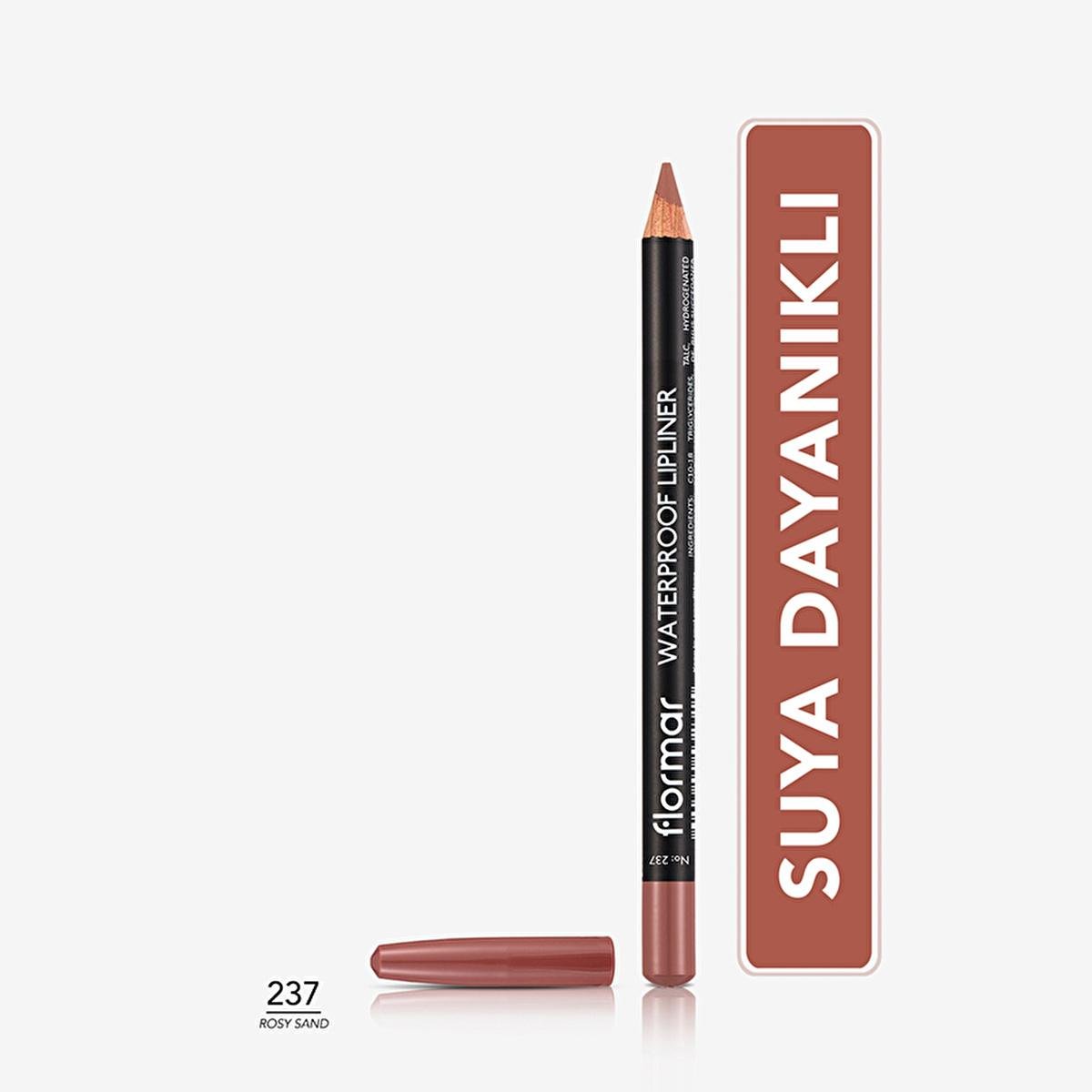 Flormar Mat Lip Liner - Waterproof, High-Pigment, Long-Lasting Lip Makeup for Active LifestylesLip LinerTorqelo.com