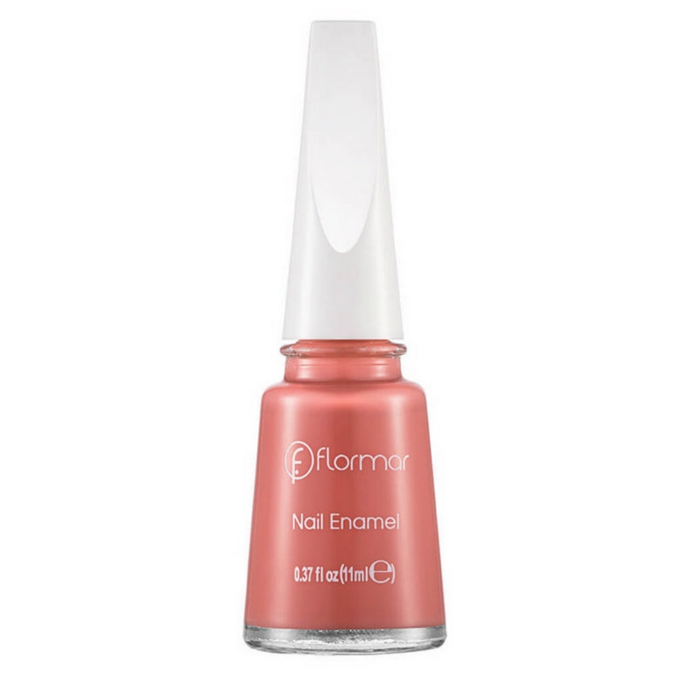 Flormar Nail Enamel Glossy Polish 011 Tender Salmon by Beauty Care Bag