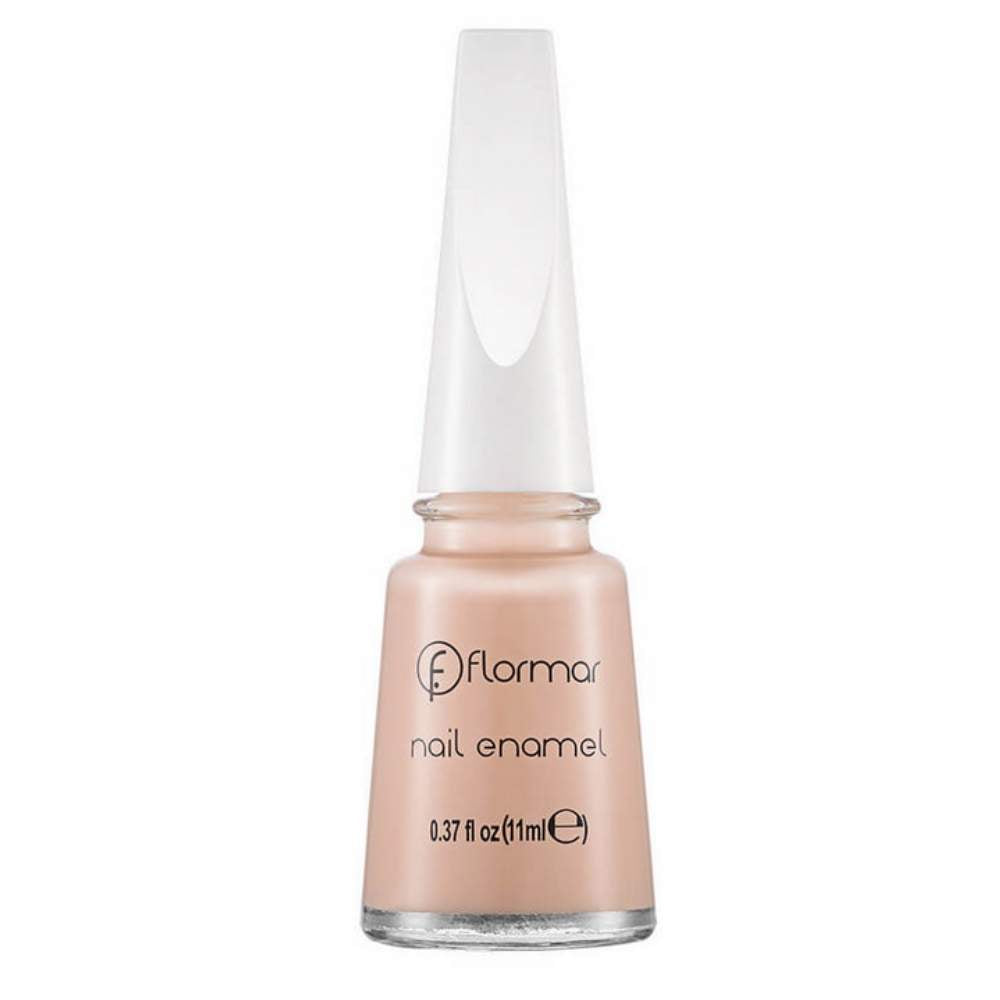 Flormar Nail Enamel 012 Ivory High-Shine Nail Polish by Beauty Care Bag