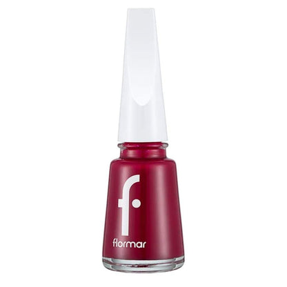Flormar Nail Enamel 482 Blackberry Glossy Polish by Beauty Care Bag