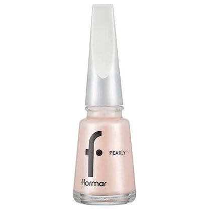 Flormar Pearly Nail Polish in PL111 Pink Ivory, High Shine by Beauty Care Bag