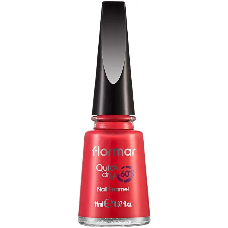 Flormar Quick Dry Nail Polish in QD03 Bright Coral by Beauty Care Bag