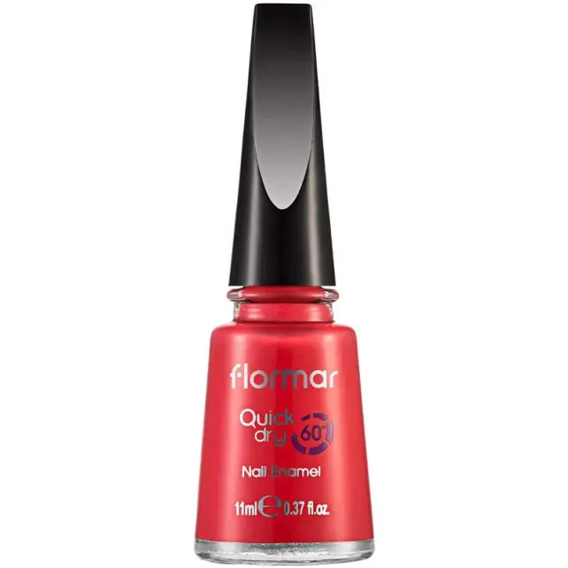 Flormar Quick Dry Nail Polish in QD03 Bright Coral by Beauty Care Bag