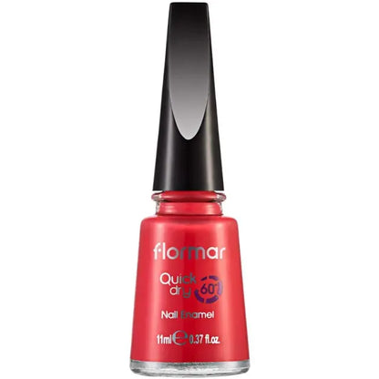 Flormar Quick Dry Nail Polish in QD03 Bright Coral by Beauty Care Bag