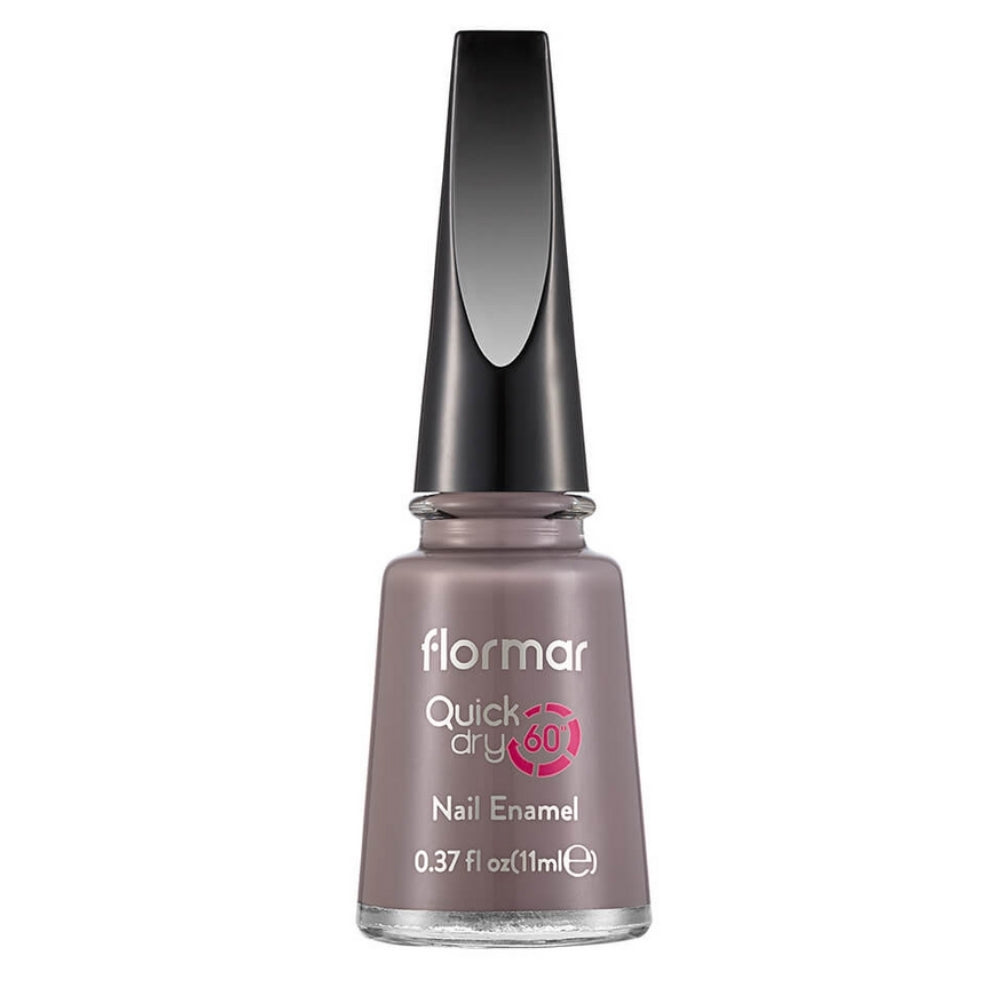 Flormar Quick Dry Nail Enamel QD25 Buff Glossy Finish by Beauty Care Bag