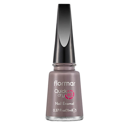 Flormar Quick Dry Nail Enamel QD25 Buff Glossy Finish by Beauty Care Bag