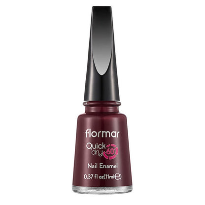 Flormar Quick Dry Nail Enamel QD29 Mahogany 11ml by Beauty Care Bag