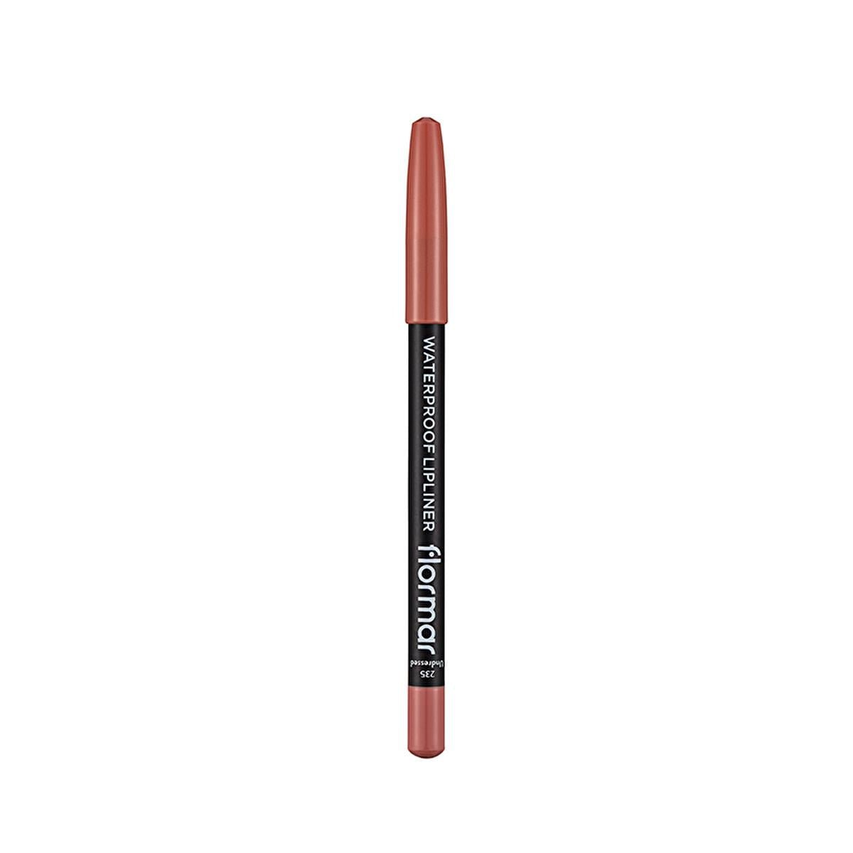Flormar Waterproof Mat Lip Liner - Long-Lasting, High Pigment, Vitamin Enriched - 235 UndressedLip LinerTorqelo.com