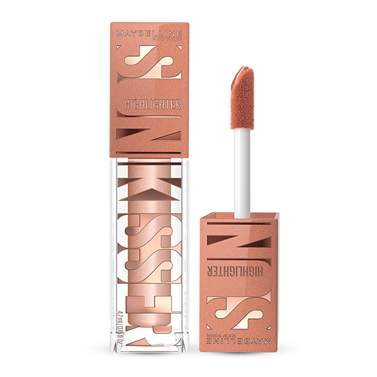 Maybelline Sunkisser: Liquid Shimmer Highlighter for Glowing Skin | Buildable, Natural Glow, Easy Application by Beauty Care Bag