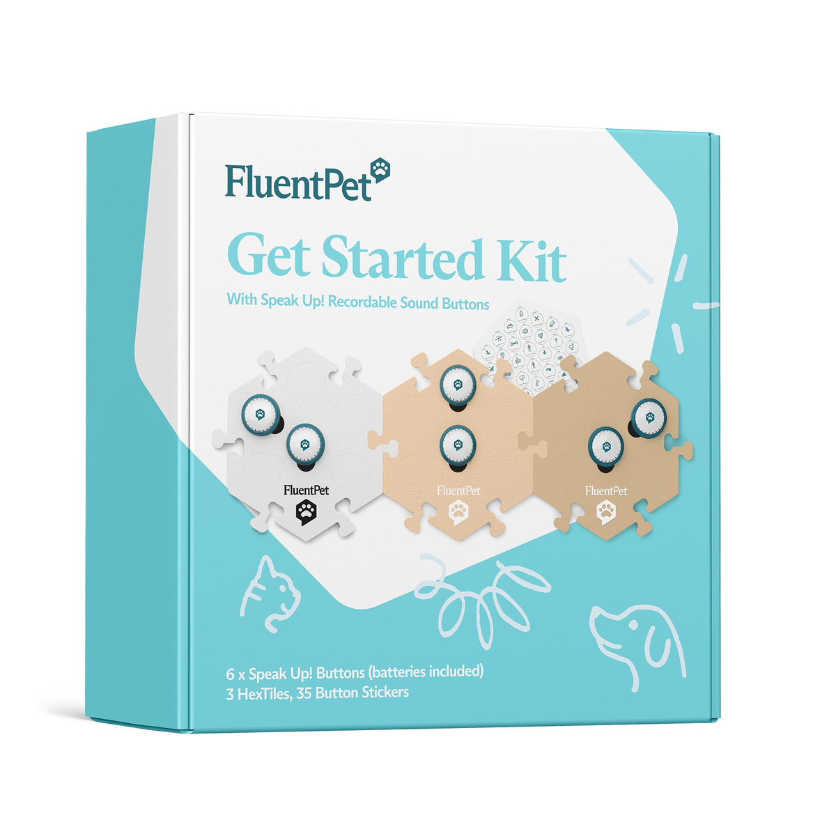 Get Started Kit Beige by FluentPet