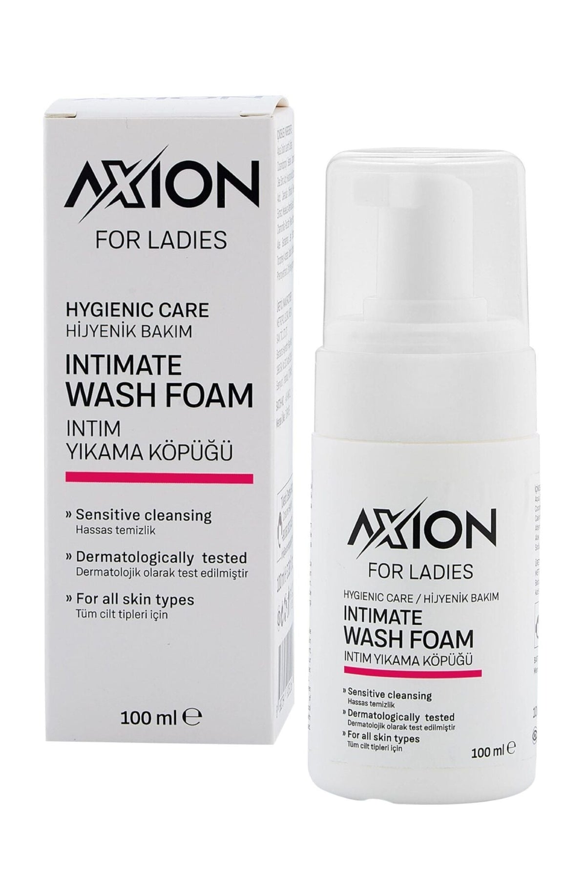 Fluweel Axion Intimate Cleansing Foam for Gentle Care 100ml by Beauty Care Bag