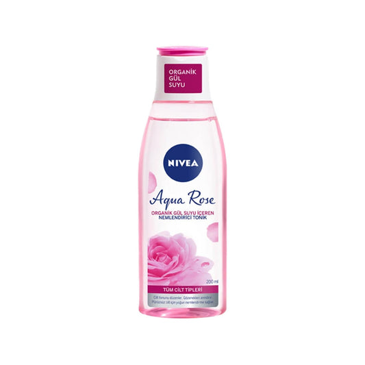 Nivea Aqua Rose moisturizing toner with organic rose water, 200ml
