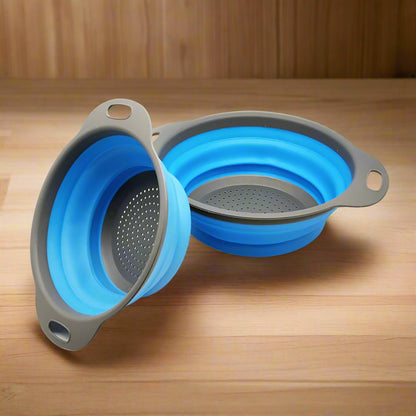 🥦 Foldable Silicone Colander – Space-Saving StrainerColandersTorqelo.com