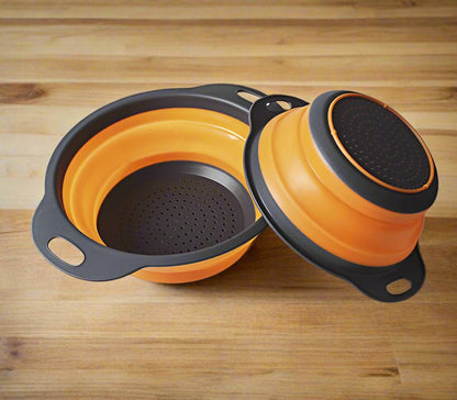 🥦 Foldable Silicone Colander – Space-Saving StrainerColandersTorqelo.com