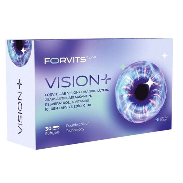 Forvits Lab Vision Eye Support Supplement 30 CapsulesSupplementsTorqelo.com