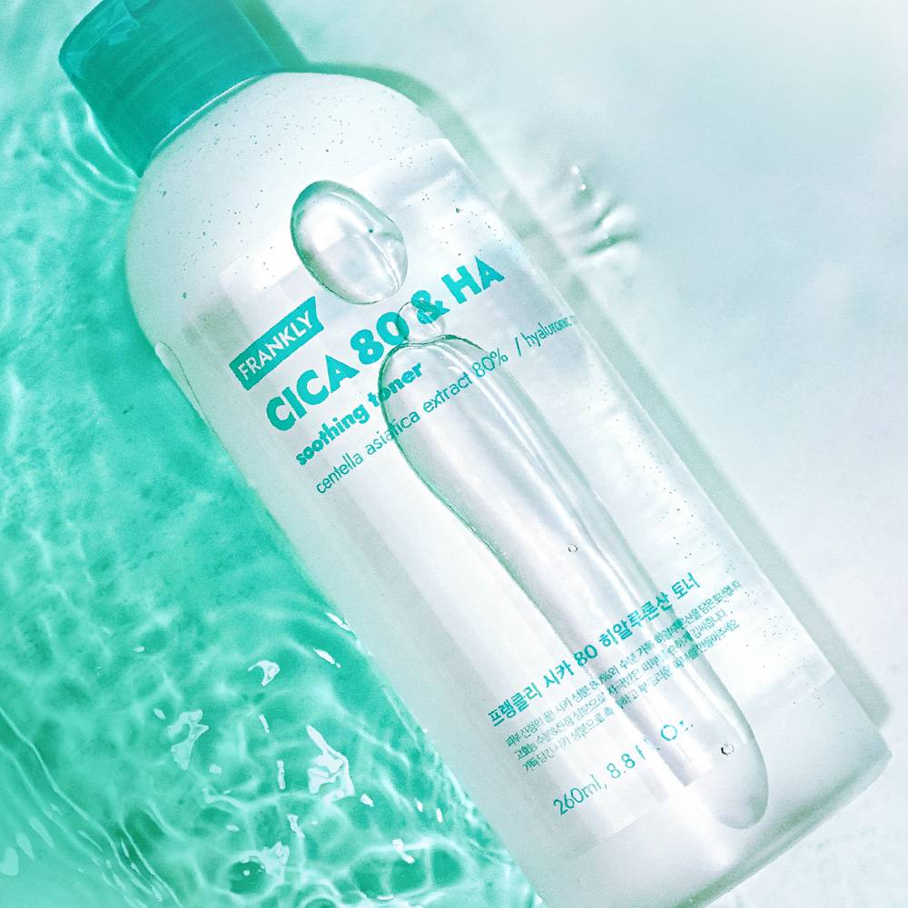 FRANKLY CICA 80 & Hyaluronic Acid Toner 260ml by Seoulia