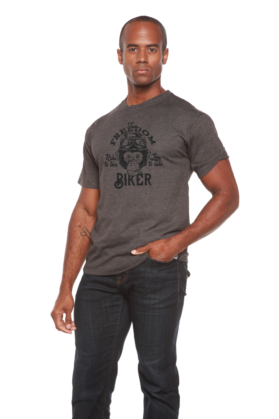 Freedom Biker graphic t-shirt – view 5