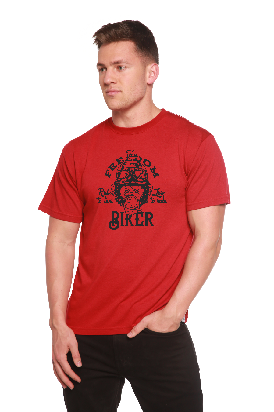 Freedom Biker graphic t-shirt – view 11