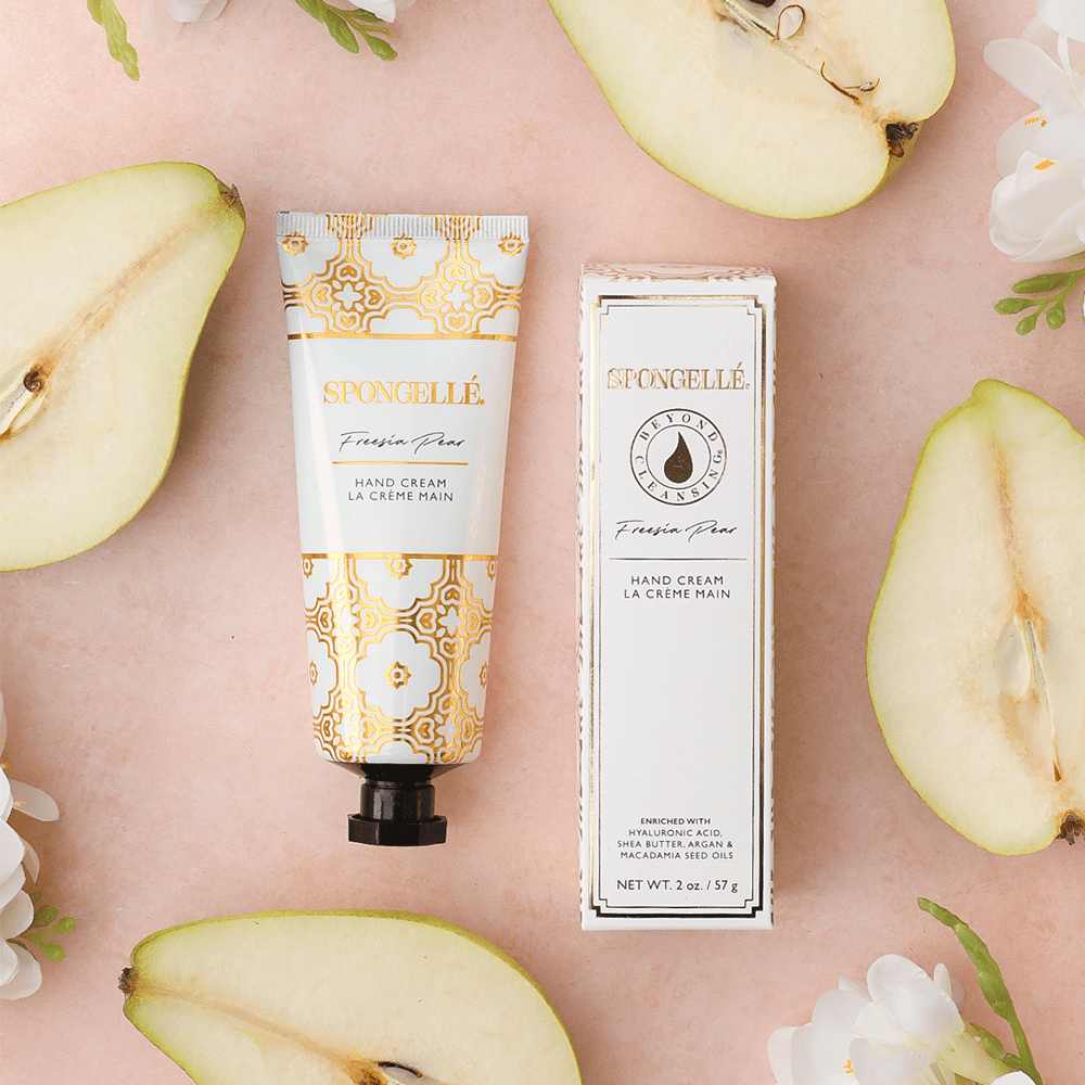 Spongellé Freesia Pear Hand Cream, image 2