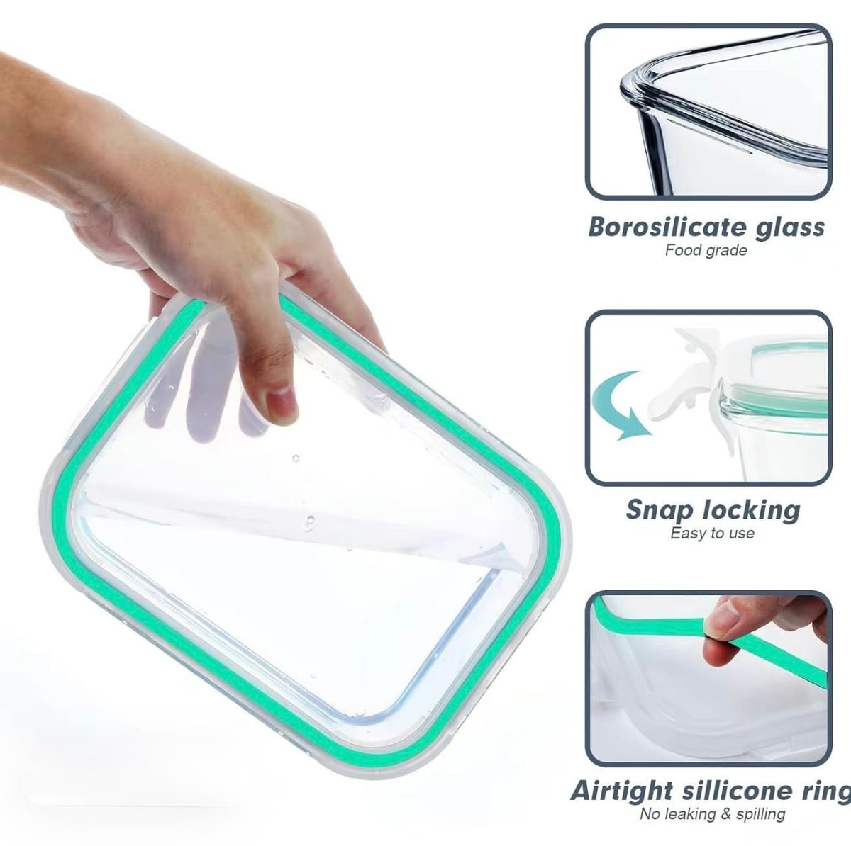 FreshSeal Glass Storage SetTorqelo.com