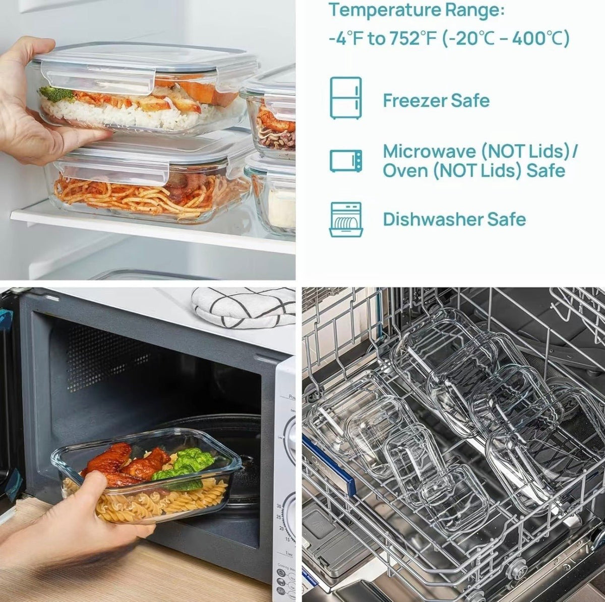 FreshSeal Glass Storage SetTorqelo.com
