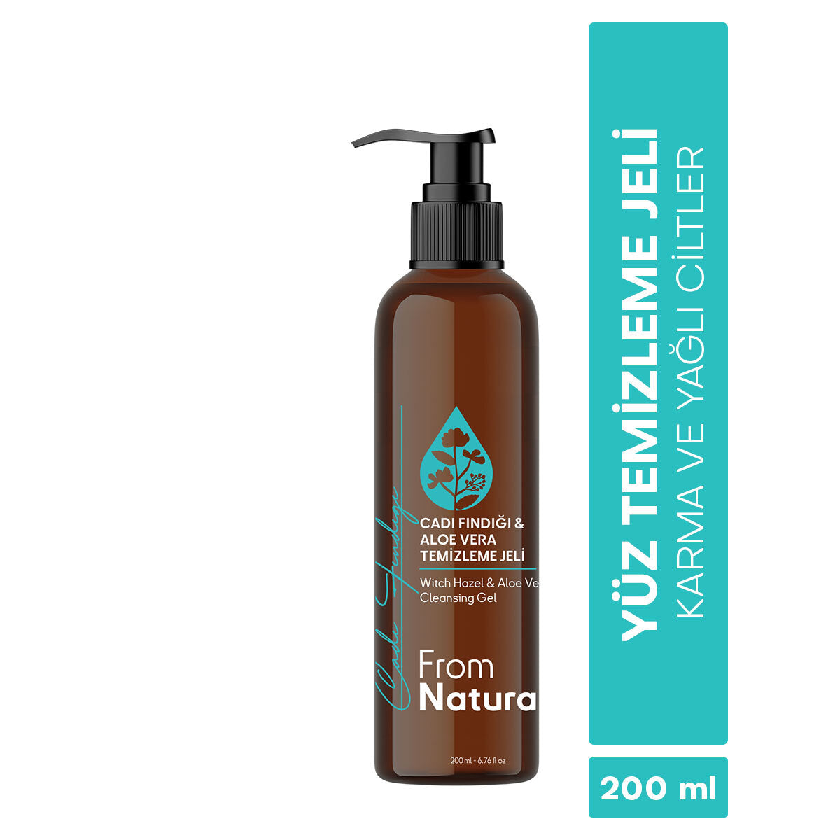 From Natura Witch Hazel & Aloe Vera Cleansing Gel 200 ml by Beauty Care Bag