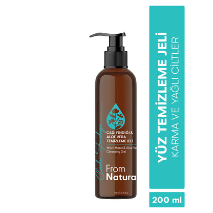From Natura Witch Hazel & Aloe Vera Cleansing Gel 200 ml by Beauty Care Bag