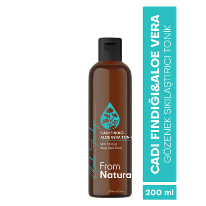 From Natura Witch Hazel & Aloe Vera Pore Refining Toner 200 ml by Beauty Care Bag