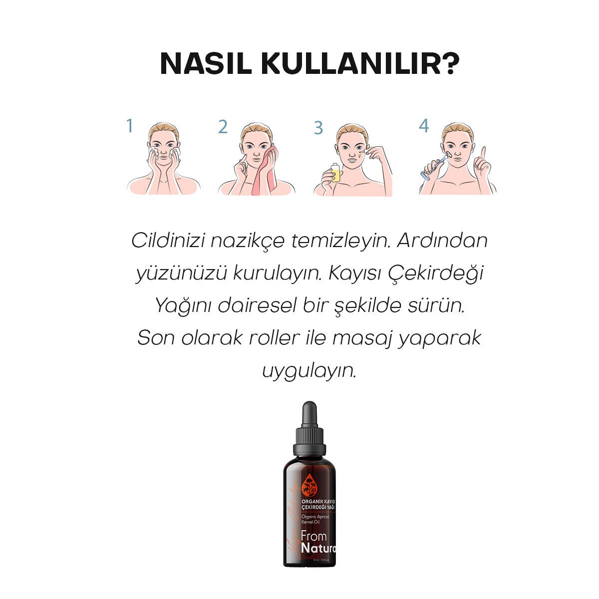 From Natura Organic Apricot Kernel Oil for Dry Skin 30 mlSkincareTorqelo.com