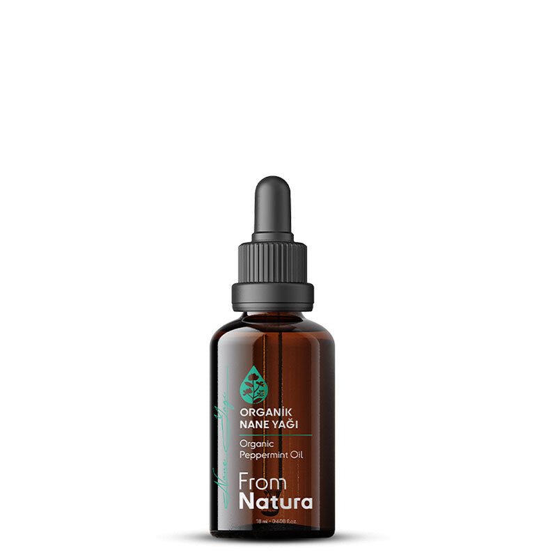 From Natura Organic Peppermint Essential Oil for Skin & Oral Care 18 ml by Beauty Care Bag