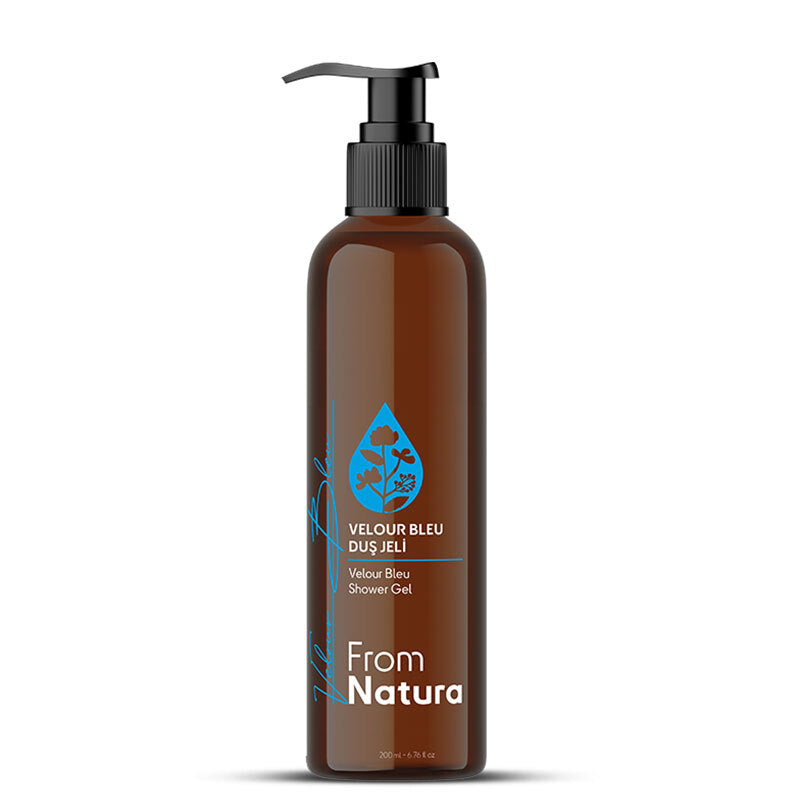 From Natura Velour Bleu Shower Gel for Silky Skin 200 ml by Beauty Care Bag