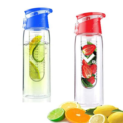 Fruit Cola Bottle a Fruit Infuser Drink Bottle by Salmon Lucky