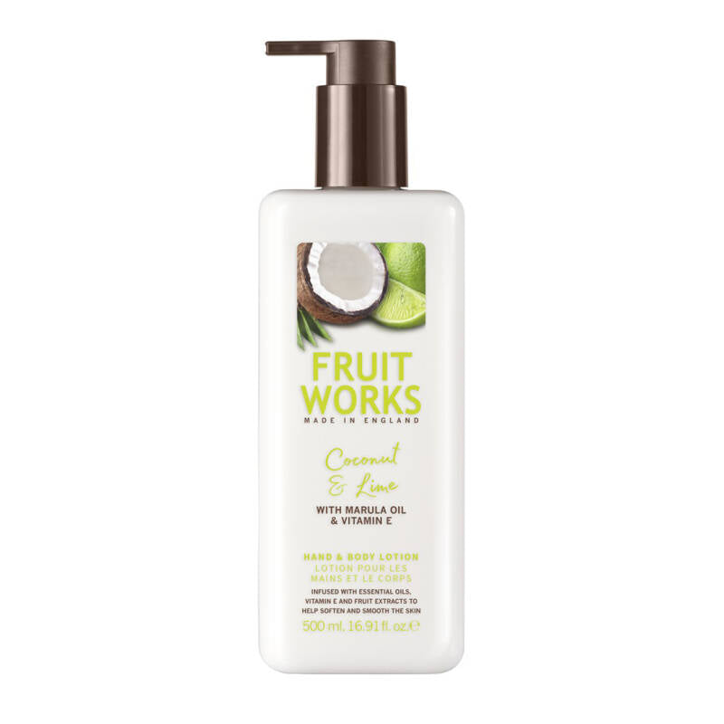Fruit Works Coconut & Lime Hand & Body Lotion 500ml by Beauty Care Bag