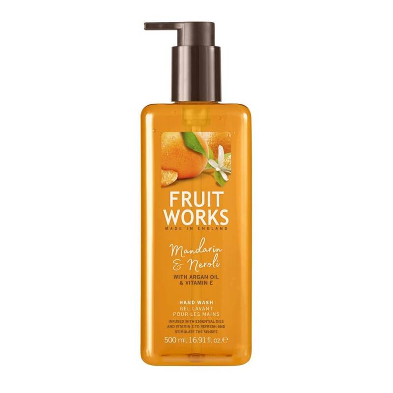 Fruit Works Mandarin & Neroli Liquid Hand Soap 500 ml by Beauty Care Bag