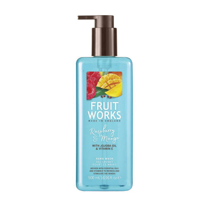 Fruit Works Raspberry & Mango Liquid Hand Soap 500 ml by Beauty Care Bag