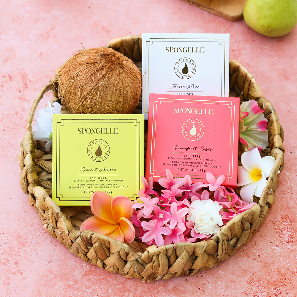 Fruity Boxed Flower SetBody Wash Infused BufferTorqelo.com