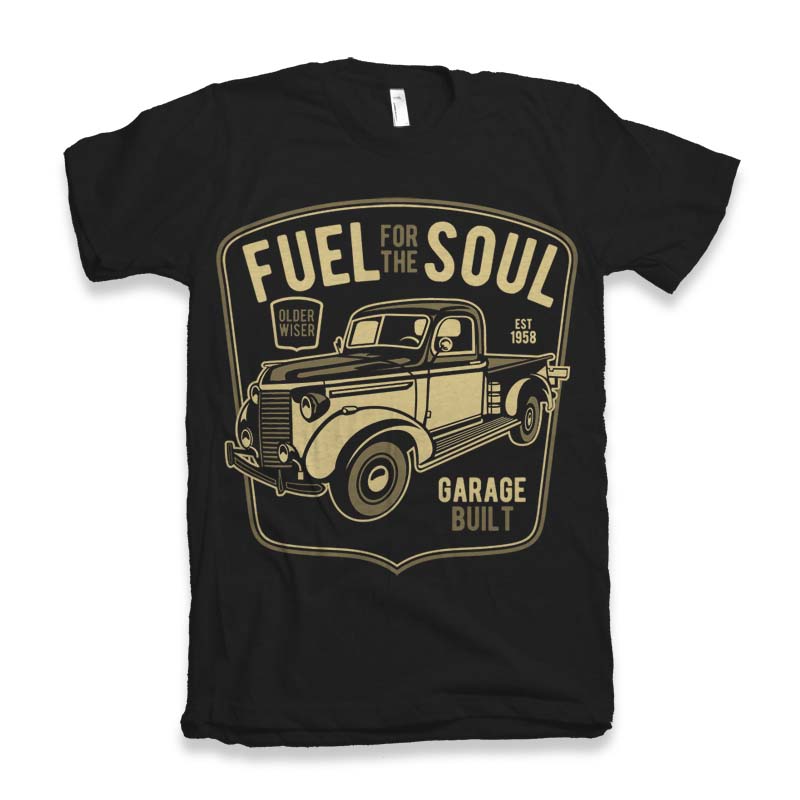 Fuel for the Soul men's bamboo graphic T-shirt – view 2