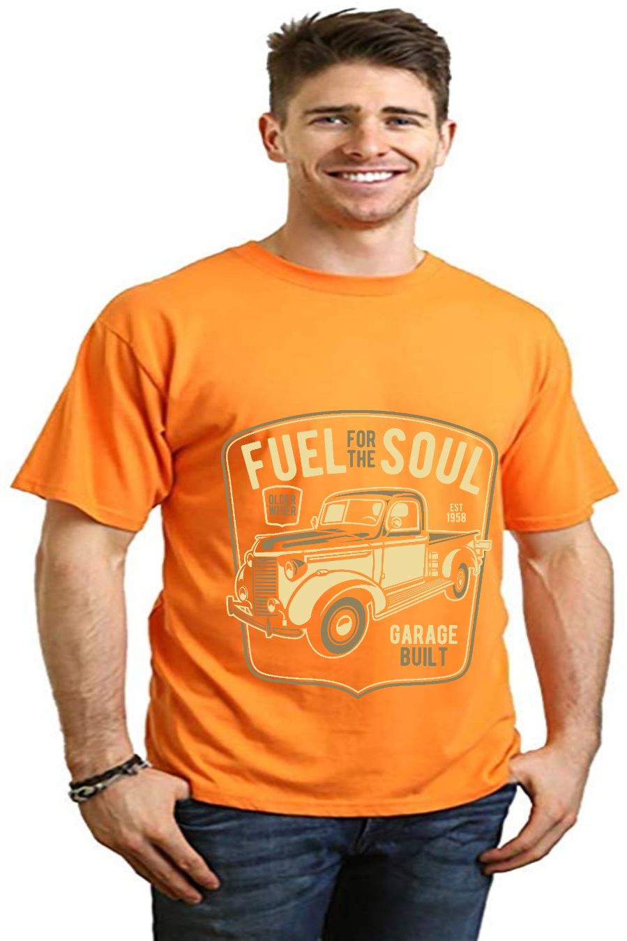 Fuel for the Soul men's bamboo graphic T-shirt – view 11