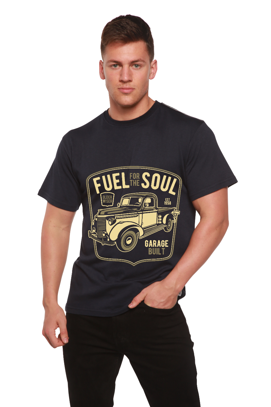 Fuel for the Soul men's bamboo graphic T-shirt – view 10