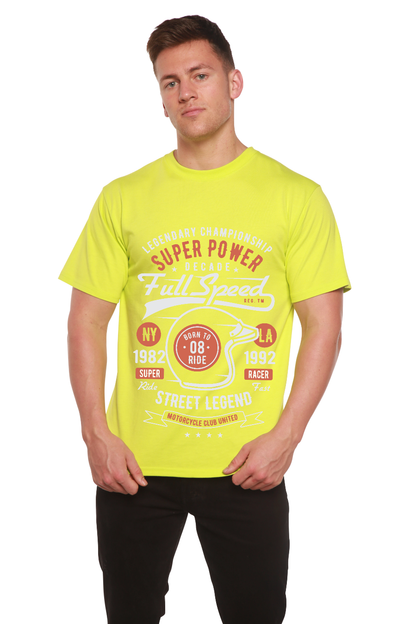 Full Speed Super men's bamboo graphic T-shirt – view 10