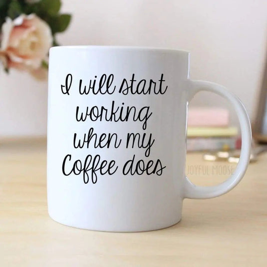 Funny Office Mug - Funny Coffee Mug - Funny Gift Coworker by Joyful Moose
