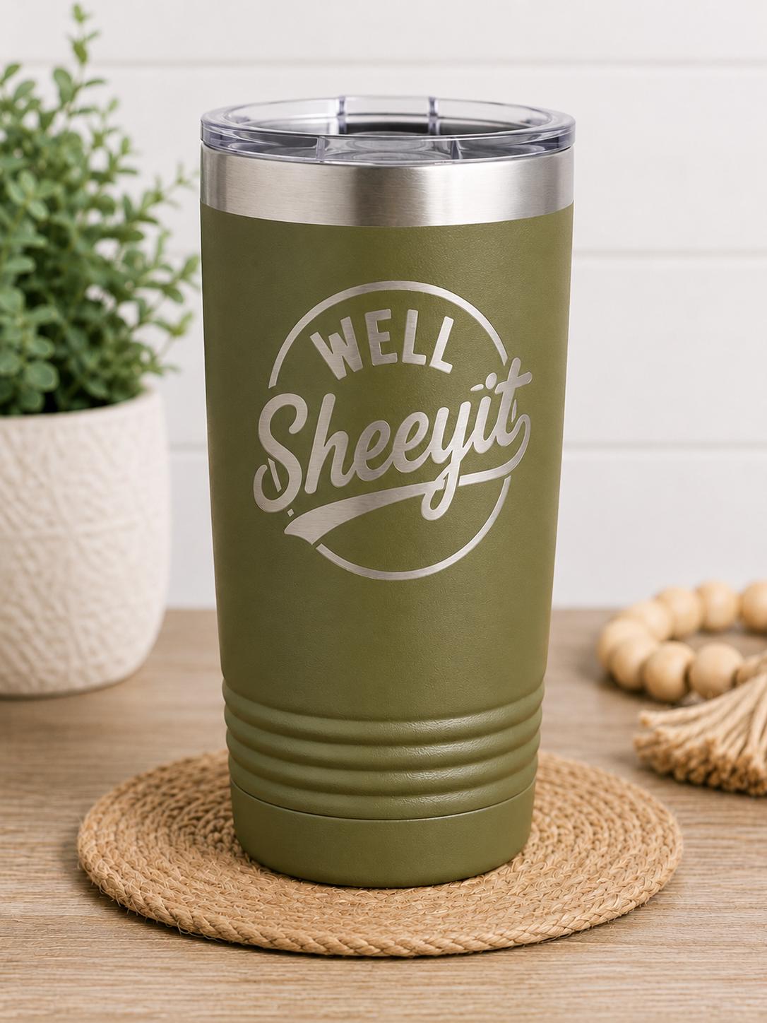 Funny Southern Tumbler – Olive Green Insulated Travel Mug With Sarcastic SayingTorqelo.com