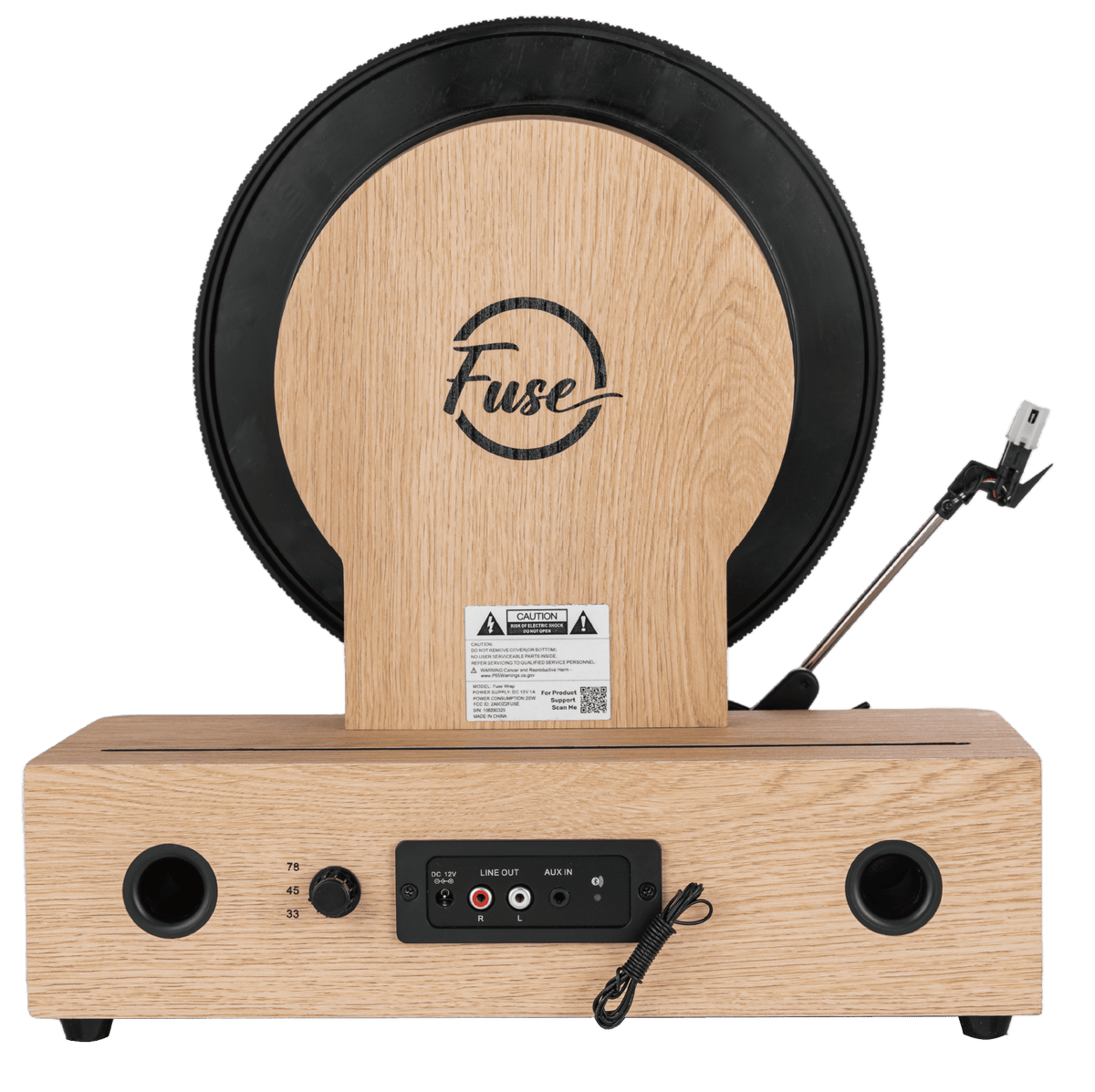 Fuse Wrap Vertical Vinyl Record PlayerTurntables & Record PlayersTorqelo.com
