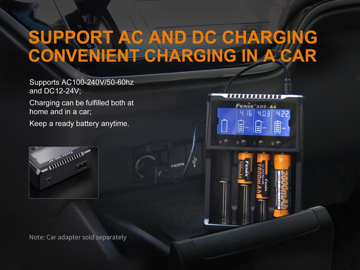 Fenix ARE-A4 Multifunctional Battery Charger by Fenix Store