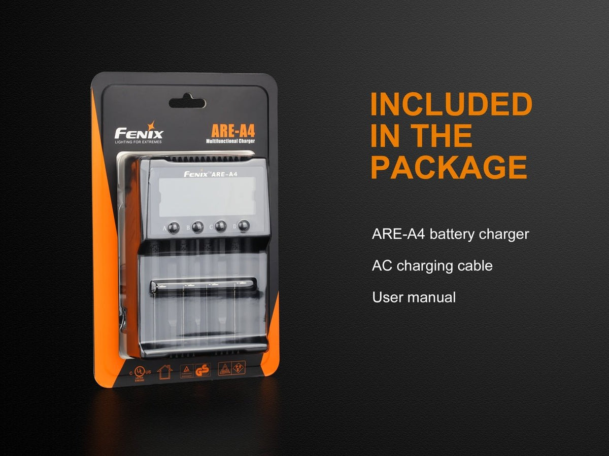 Fenix ARE-A4 Multifunctional Battery Charger by Fenix Store