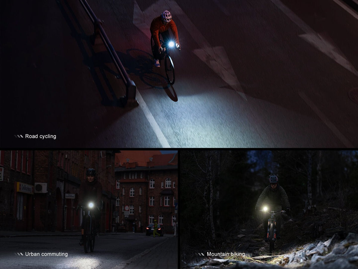 Fenix BC28R Smart Head & Tail Bike Light Combo by Fenix Store